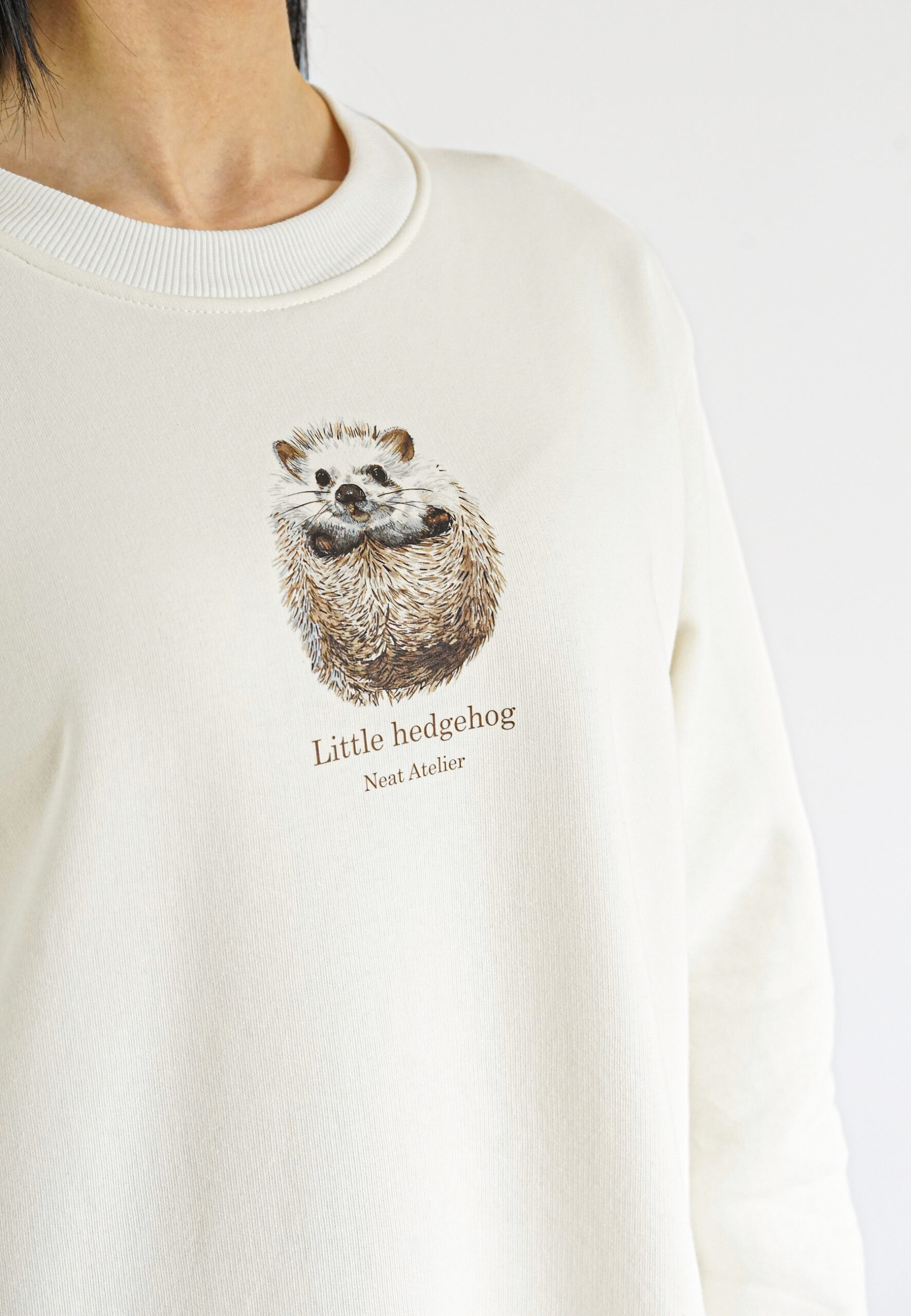 Crewneck beige little hedgehog – Obrázok 2