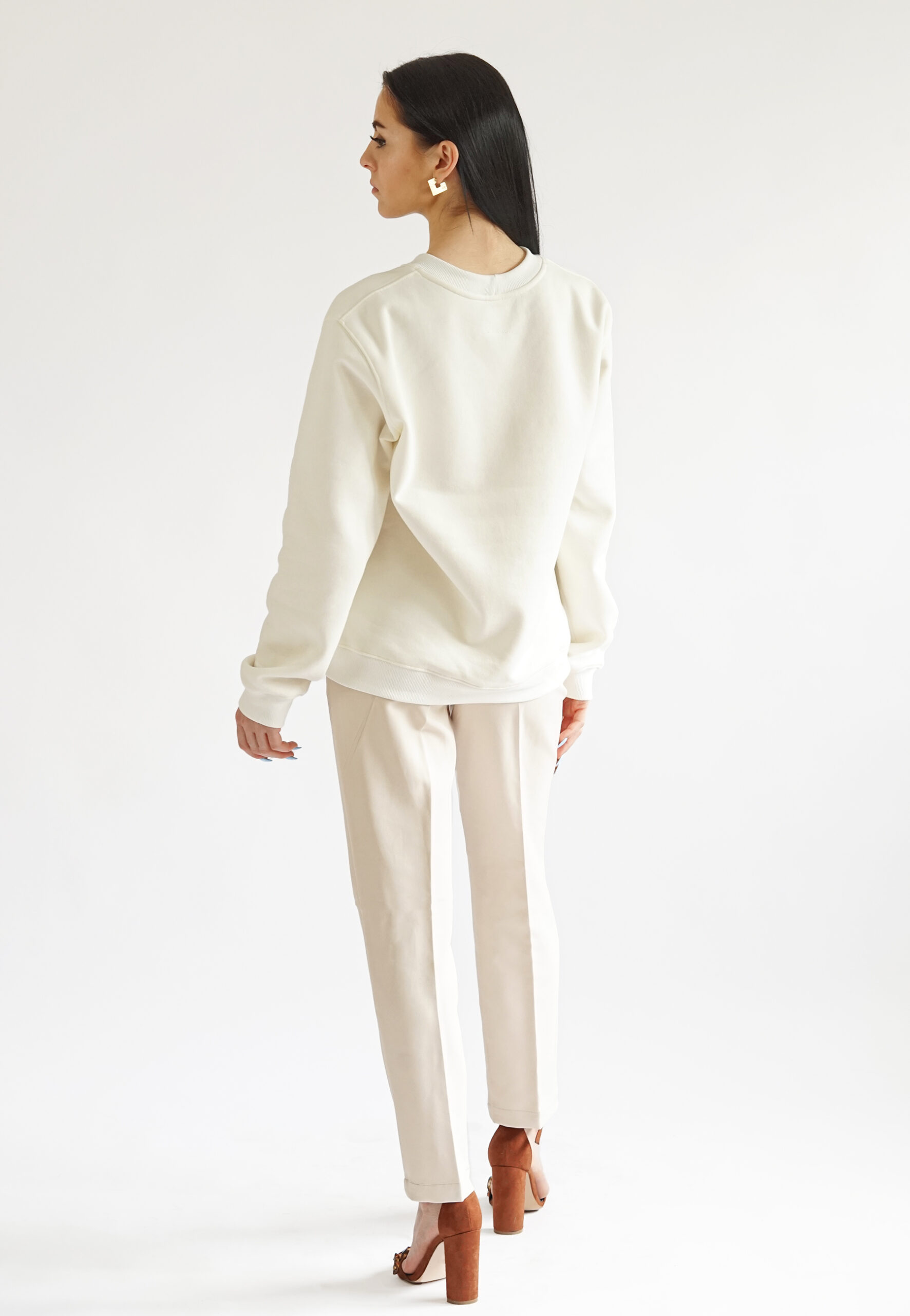Crewneck beige little hedgehog – Obrázok 4